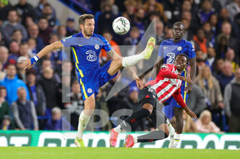 2021-10-26 - Saul Niguez (17) of Chelsea during the English League Cup, EFL Cup football match between Chelsea and Southampton on October 26, 2021 at Stamford Bridge in London, England - CHELSEA VS SOUTHAMPTON - ENGLISH PREMIER LEAGUE - SOCCER
