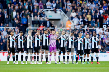 2021-10-30 - Team of Newcastle during the English championship Premier League football match between Newcastle United and Chelsea on October 30, 2021 at St James's Park in Newcastle, England - NEWCASTLE UNITED VS CHELSEA - ENGLISH PREMIER LEAGUE - SOCCER
