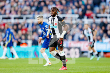 2021-10-30 - Newcastle United forward Allan Saint-Maximin during the English championship Premier League football match between Newcastle United and Chelsea on October 30, 2021 at St James's Park in Newcastle, England - NEWCASTLE UNITED VS CHELSEA - ENGLISH PREMIER LEAGUE - SOCCER
