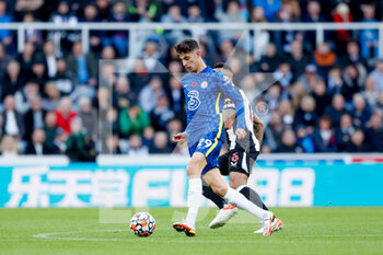 2021-10-30 - Chelsea midfielder Kai Havertz during the English championship Premier League football match between Newcastle United and Chelsea on October 30, 2021 at St James's Park in Newcastle, England - NEWCASTLE UNITED VS CHELSEA - ENGLISH PREMIER LEAGUE - SOCCER