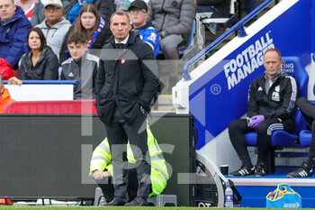 2021-11-20 - Brendan Rodgers Manager of Leicester City during the English championship Premier League football match between Leicester City and Chelsea on November 20, 2021 at the King Power Stadium in Leicester, England - LEICESTER CITY VS CHELSEA - ENGLISH PREMIER LEAGUE - SOCCER