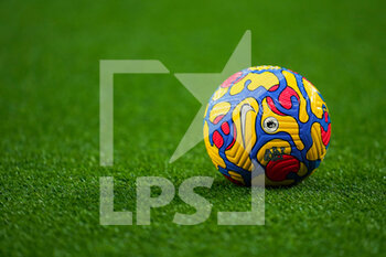 2021-11-21 - Illustration of Premier League Nike ball during the English championship Premier League football match between Tottenham Hotspur and Leeds United on November 21, 2021 at Tottenham Hotspur Stadium in London, England - TOTTENHAM HOTSPUR VS LEEDS UNITED - ENGLISH PREMIER LEAGUE - SOCCER
