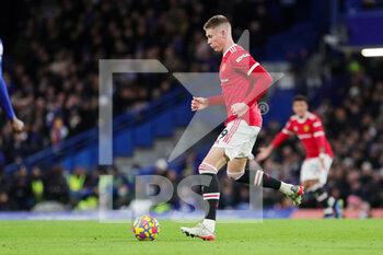 2021-11-29 - Manchester United Midfielder Scott McTominay during the English championship Premier League football match between Chelsea and Manchester United on November 28, 2021 at Stamford Bridge in London, England - CHELSEA VS MANCHESTER UNITED - ENGLISH PREMIER LEAGUE - SOCCER