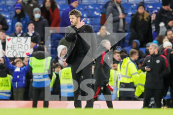 2021-11-29 - Michael Carrick Caretaker Manager of Manchester United during the English championship Premier League football match between Chelsea and Manchester United on November 28, 2021 at Stamford Bridge in London, England - CHELSEA VS MANCHESTER UNITED - ENGLISH PREMIER LEAGUE - SOCCER