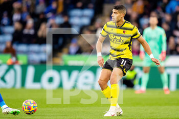 2021-11-28 - Watford defender Adam Masina during the English championship Premier League football match between Leicester City and Watford on November 28, 2021 at the King Power Stadium in Leicester, England - LEICESTER CITY VS WATFORD - ENGLISH PREMIER LEAGUE - SOCCER