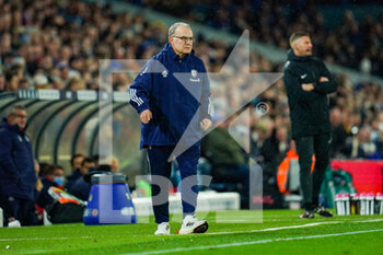 2021-11-30 - Marcelo Bielsa of Leeds United (Manager) during the English championship Premier League football match between Leeds United and Crystal Palace on November 30, 2021 at Elland Road in Leeds, England - LEEDS UNITED VS CRYSTAL PALACE - ENGLISH PREMIER LEAGUE - SOCCER