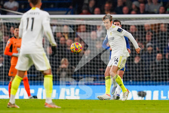2021-12-11 - Leeds United defender Diego Llorente during the English championship Premier League football match between Chelsea and Leeds United on December 11, 2021 at Stamford Bridge in London, England - CHELSEA VS LEEDS UNITED - ENGLISH PREMIER LEAGUE - SOCCER