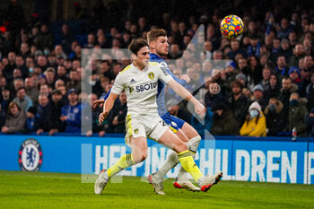 2021-12-11 - Leeds United forward Daniel James (20) and Timo Werner of Chelsea during the English championship Premier League football match between Chelsea and Leeds United on December 11, 2021 at Stamford Bridge in London, England - CHELSEA VS LEEDS UNITED - ENGLISH PREMIER LEAGUE - SOCCER