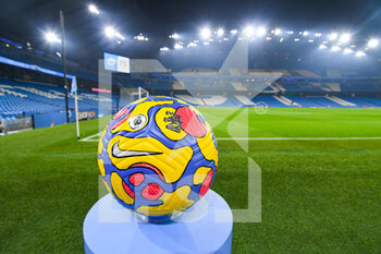 2021-12-14 - Premier League Nike official ball before the English championship Premier League football match between Manchester City and Leeds United on December 14, 2021 at the Etihad Stadium in Manchester, England - MANCHESTER CITY VS LEEDS UNITED - ENGLISH PREMIER LEAGUE - SOCCER