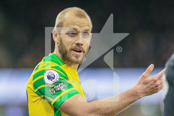 2021-12-14 - Teemu Pukki (22) of Norwich City during the English championship Premier League football match between Norwich City and Aston Villa on December 14, 2021 at Carrow Road in Norwich, England - NORWICH CITY VS ASTON VILLA - ENGLISH PREMIER LEAGUE - SOCCER