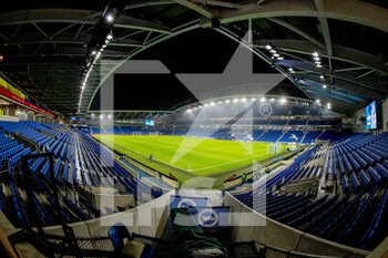 2021-12-15 - General view of the American Express Community Stadium ahead of the English championship Premier League football match between Brighton and Hove Albion and Wolverhampton Wanderers on December 15, 2021 at the American Express Community Stadium in Brighton and Hove, England - BRIGHTON AND HOVE ALBION VS WOLVERHAMPTON WANDERERS - ENGLISH PREMIER LEAGUE - SOCCER