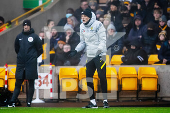 2021-12-19 - Chelsea Manager Thomas Tuchel during the English championship Premier League football match between Wolverhampton Wanderers and Chelsea on December 19, 2021 at Molineux in Wolverhampton, England - WOLVERHAMPTON WANDERERS VS CHELSEA - ENGLISH PREMIER LEAGUE - SOCCER