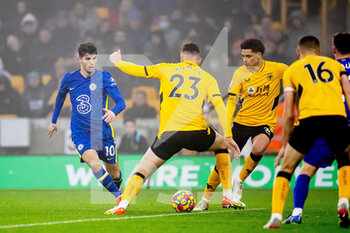 2021-12-19 - Chelsea forward Christian Pulisic during the English championship Premier League football match between Wolverhampton Wanderers and Chelsea on December 19, 2021 at Molineux in Wolverhampton, England - WOLVERHAMPTON WANDERERS VS CHELSEA - ENGLISH PREMIER LEAGUE - SOCCER