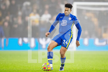 2021-12-19 - Chelsea defender Reece James during the English championship Premier League football match between Wolverhampton Wanderers and Chelsea on December 19, 2021 at Molineux in Wolverhampton, England - WOLVERHAMPTON WANDERERS VS CHELSEA - ENGLISH PREMIER LEAGUE - SOCCER