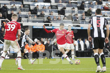 2021-12-27 - Mason Greenwood (11) of Manchester United during the English championship Premier League football match between Newcastle United and Manchester United on December 27, 2021 at St James's Park in Newcastle, England - NEWCASTLE UNITED VS MANCHESTER UNITED - ENGLISH PREMIER LEAGUE - SOCCER