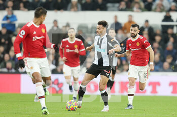 2021-12-27 - Newcastle?s Jacob Murphy during the English championship Premier League football match between Newcastle United and Manchester United on December 27, 2021 at St James's Park in Newcastle, England - NEWCASTLE UNITED VS MANCHESTER UNITED - ENGLISH PREMIER LEAGUE - SOCCER