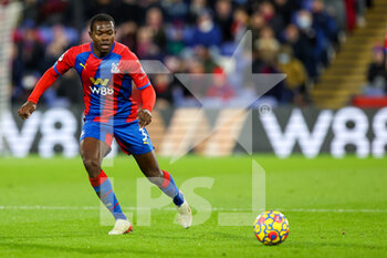 2021-12-28 - Tyrick Mitchell (3) of Crystal Palace during the English championship Premier League football match between Crystal Palace and Norwich City on December 28, 2021 at Selhurst Park in London, England - CRYSTAL PALACE VS NORWICH CITY - ENGLISH PREMIER LEAGUE - SOCCER