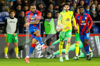 2021-12-28 - Jordan Ayew (9) of Crystal Palace during the English championship Premier League football match between Crystal Palace and Norwich City on December 28, 2021 at Selhurst Park in London, England - CRYSTAL PALACE VS NORWICH CITY - ENGLISH PREMIER LEAGUE - SOCCER