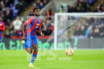 2021-12-28 - Odsonne Edouard (22) of Crystal Palace during the English championship Premier League football match between Crystal Palace and Norwich City on December 28, 2021 at Selhurst Park in London, England - CRYSTAL PALACE VS NORWICH CITY - ENGLISH PREMIER LEAGUE - SOCCER