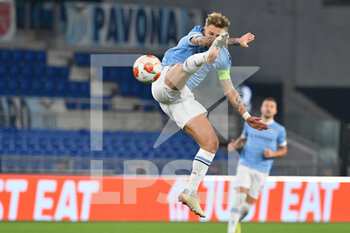 2021-12-09 - Ciro Immobile (SS Lazio)  during the UEFA Europa League football match between SS Lazio and Galatasaray at The Olympic Stadium in Rome on 09 December 2021. - SS LAZIO VS GALATASARAY FC - UEFA EUROPA LEAGUE - SOCCER