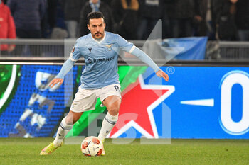 2021-12-09 - Pedro (SS Lazio)  during the UEFA Europa League football match between SS Lazio and Galatasaray at The Olympic Stadium in Rome on 09 December 2021. - SS LAZIO VS GALATASARAY FC - UEFA EUROPA LEAGUE - SOCCER