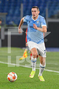 2021-12-09 - Adam Marusic (SS Lazio)  during the UEFA Europa League football match between SS Lazio and Galatasaray at The Olympic Stadium in Rome on 09 December 2021. - SS LAZIO VS GALATASARAY FC - UEFA EUROPA LEAGUE - SOCCER