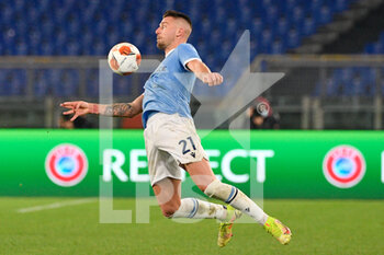 2021-12-09 - Sergej Milinkovic-Savic (SS Lazio)  during the UEFA Europa League football match between SS Lazio and Galatasaray at The Olympic Stadium in Rome on 09 December 2021. - SS LAZIO VS GALATASARAY FC - UEFA EUROPA LEAGUE - SOCCER