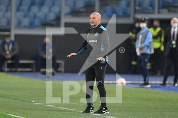 2021-10-21 - Jorge Sampaoli coach (Marsiglia) during the UEFA Europa League football match between SS Lazio and Marsiglia at The Olympic Stadium in Rome on 21 October 2021. - SS LAZIO VS OLYMPIQUE DE MARSEILLE - UEFA EUROPA LEAGUE - SOCCER