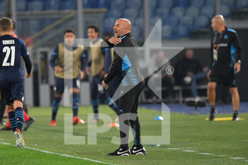 2021-10-21 - Jorge Sampaoli coach (Marsiglia) during the UEFA Europa League football match between SS Lazio and Marsiglia at The Olympic Stadium in Rome on 21 October 2021. - SS LAZIO VS OLYMPIQUE DE MARSEILLE - UEFA EUROPA LEAGUE - SOCCER