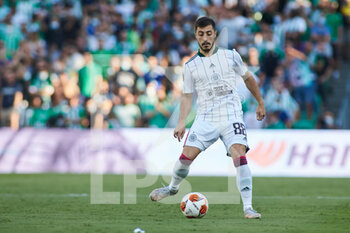 2021-09-16 - Josip Juranovic of Celtic in action during the UEFA Europa League, Group G, football match played between Real Betis and Celtic FC at Benito Villamarin stadium on September 16, 2021, in Sevilla, Spain. Photo Joaquin Corchero / Spain DPPI / DPPI - REAL BETIS VS CELTIC FC - UEFA EUROPA LEAGUE - SOCCER
