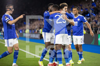 2021-09-16 - GOAL - 1-0 Leicester City Forward Ayoze Perex (17) celebrates scoring during the Europa League match between Leicester City and Napoli at the King Power Stadium, Leicester, England on 16 September 2021. Photo John Mallett / ProSportsImages / DPPI - LEICESTER CITY VS SSC NAPOLI - UEFA EUROPA LEAGUE - SOCCER