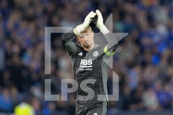 2021-09-16 - Leicester City Goalkeeper Kasper Schmeichel during the Europa League match between Leicester City and Napoli at the King Power Stadium, Leicester, England on 16 September 2021. Photo John Mallett / ProSportsImages / DPPI - LEICESTER CITY VS SSC NAPOLI - UEFA EUROPA LEAGUE - SOCCER