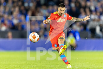 2021-09-16 - SSC Napoli Defender Giovanni Di Lorenzo during the Europa League match between Leicester City and Napoli at the King Power Stadium, Leicester, England on 16 September 2021. Photo John Mallett / ProSportsImages / DPPI - LEICESTER CITY VS SSC NAPOLI - UEFA EUROPA LEAGUE - SOCCER