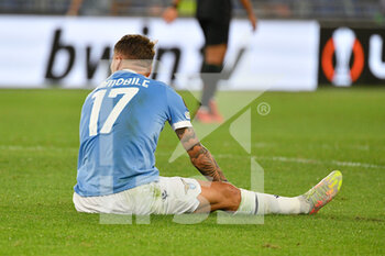 2021-09-30 - Ciro Immobile (SS Lazio)  during the UEFA Europa League football match between SS Lazio and Lokomotiv Mosca at The Olympic Stadium in Rome on 30 September 2021. - SS LAZIO VS LOKOMOTIV MOSCA - UEFA EUROPA LEAGUE - SOCCER