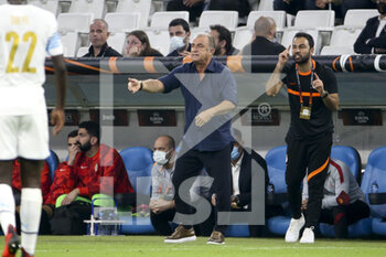 2021-09-30 - Coach of Galatasaray Fatih Terim during the UEFA Europa League, Group E football match between Olympique de Marseille (OM) and Galatasaray SK on September 30, 2021 at Stade Velodrome in Marseille, France - OLYMPIQUE DE MARSEILLE (OM) VS GALATASARAY SK - UEFA EUROPA LEAGUE - SOCCER