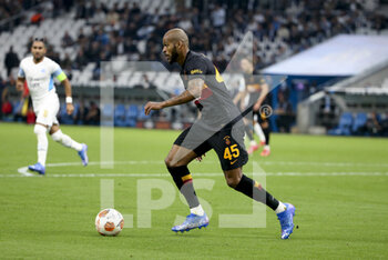 2021-09-30 - Marcao of Galatasaray during the UEFA Europa League, Group E football match between Olympique de Marseille (OM) and Galatasaray SK on September 30, 2021 at Stade Velodrome in Marseille, France - OLYMPIQUE DE MARSEILLE (OM) VS GALATASARAY SK - UEFA EUROPA LEAGUE - SOCCER