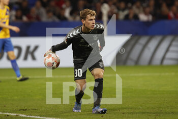 2021-09-30 - Mads HERMANSEN of Brondby during the UEFA Europa League, Group A football match between Olympique Lyonnais and Brondby IF on September 30, 2021 at Groupama stadium in Decines-Charpieu near Lyon, France - OLYMPIQUE LYONNAIS VS BRONDBY IF - UEFA EUROPA LEAGUE - SOCCER