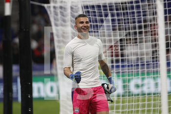 2021-09-30 - Anthony LOPES of Lyon during the UEFA Europa League, Group A football match between Olympique Lyonnais and Brondby IF on September 30, 2021 at Groupama stadium in Decines-Charpieu near Lyon, France - OLYMPIQUE LYONNAIS VS BRONDBY IF - UEFA EUROPA LEAGUE - SOCCER