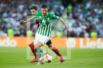 2021-10-21 - Guido Rodriguez of Real Betis during the UEFA Europa League, Group G football match between Real Betis and Bayer 04 Leverkusen on October 21, 2021 at Benito Villamarin stadium in Sevilla, Spain - REAL BETIS VS BAYER 04 LEVERKUSEN - UEFA EUROPA LEAGUE - SOCCER
