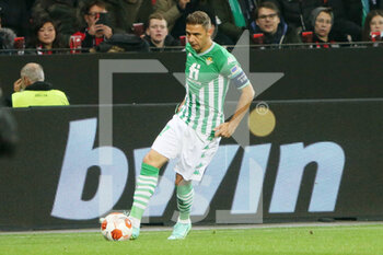 2021-11-04 - Joaquin of Real Betis Balompie during the UEFA Europa League, Group G football match between Bayer Leverkusen and Real Betis Balompie on November 4, 2021 at BayArena in Leverkusen, Germany - BAYER LEVERKUSEN VS REAL BETIS BALOMPIE - UEFA EUROPA LEAGUE - SOCCER