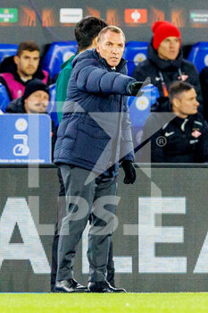 2021-11-04 - Leicester City Manager Brendan Rodgers during the UEFA Europa League, Group C football match between Leicester City and Spartak Moscow on November 4, 2021 at the King Power Stadium in Leicester, England - LEICESTER CITY VS SPARTAK MOSCOW - UEFA EUROPA LEAGUE - SOCCER