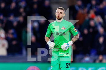 2021-11-04 - Spartak Moscow Goalkeeper Aleksandra Selikhov during the UEFA Europa League, Group C football match between Leicester City and Spartak Moscow on November 4, 2021 at the King Power Stadium in Leicester, England - LEICESTER CITY VS SPARTAK MOSCOW - UEFA EUROPA LEAGUE - SOCCER