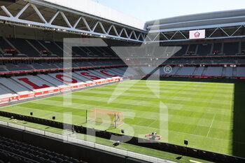 2021-08-14 - Stadium LOSC during the French championship Ligue 1 football match between LOSC Lille and OGC Nice on August 14, 2021 at Pierre Mauroy stadium in Villeneuve-d'Ascq near Lille, France - Photo Laurent Sanson / LS Medianord / DPPI - LOSC LILLE VS OGC NICE - FRENCH LIGUE 1 - SOCCER