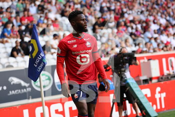 2021-08-14 - Jonathan BAMBA 7 LOSC during the French championship Ligue 1 football match between LOSC Lille and OGC Nice on August 14, 2021 at Pierre Mauroy stadium in Villeneuve-d'Ascq near Lille, France - Photo Laurent Sanson / LS Medianord / DPPI - LOSC LILLE VS OGC NICE - FRENCH LIGUE 1 - SOCCER
