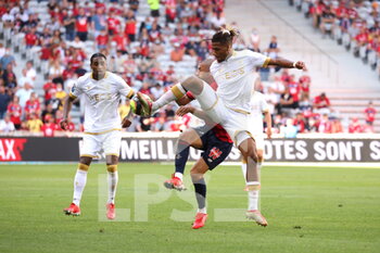 2021-08-14 - Jean-Clair TODIBO 25 Nice during the French championship Ligue 1 football match between LOSC Lille and OGC Nice on August 14, 2021 at Pierre Mauroy stadium in Villeneuve-d'Ascq near Lille, France - Photo Laurent Sanson / LS Medianord / DPPI - LOSC LILLE VS OGC NICE - FRENCH LIGUE 1 - SOCCER