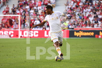 2021-08-14 - TODIBO 25 Nice during the French championship Ligue 1 football match between LOSC Lille and OGC Nice on August 14, 2021 at Pierre Mauroy stadium in Villeneuve-d'Ascq near Lille, France - Photo Laurent Sanson / LS Medianord / DPPI - LOSC LILLE VS OGC NICE - FRENCH LIGUE 1 - SOCCER