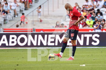 2021-08-14 - Buark Yilmaz 17 LOSC during the French championship Ligue 1 football match between LOSC Lille and OGC Nice on August 14, 2021 at Pierre Mauroy stadium in Villeneuve-d'Ascq near Lille, France - Photo Laurent Sanson / LS Medianord / DPPI - LOSC LILLE VS OGC NICE - FRENCH LIGUE 1 - SOCCER