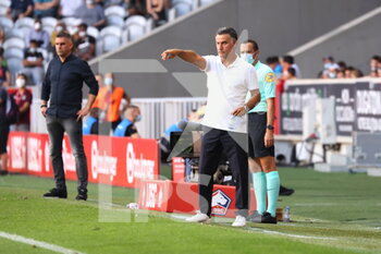 2021-08-14 - Coach Christophe GALTIER NIce during the French championship Ligue 1 football match between LOSC Lille and OGC Nice on August 14, 2021 at Pierre Mauroy stadium in Villeneuve-d'Ascq near Lille, France - Photo Laurent Sanson / LS Medianord / DPPI - LOSC LILLE VS OGC NICE - FRENCH LIGUE 1 - SOCCER