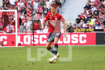 2021-08-14 - Sven BOTMAN 4 LOSC during the French championship Ligue 1 football match between LOSC Lille and OGC Nice on August 14, 2021 at Pierre Mauroy stadium in Villeneuve-d'Ascq near Lille, France - Photo Laurent Sanson / LS Medianord / DPPI - LOSC LILLE VS OGC NICE - FRENCH LIGUE 1 - SOCCER