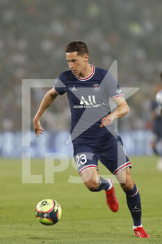 2021-08-14 - Julian Draxler during the French championship Ligue 1 football match between Paris Saint-Germain and RC Strasbourg on August 14, 2021 at Parc des Princes stadium in Paris, France - Photo Mehdi Taamallah / DPPI - PARIS SAINT-GERMAIN VS RC STRASBOURG - FRENCH LIGUE 1 - SOCCER